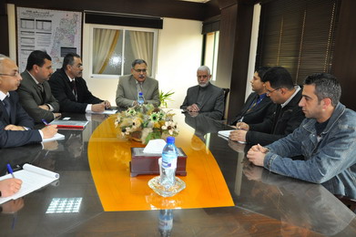 A delegation from Turkish Red Crescent Visits IUG